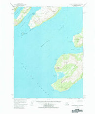 Blying Sound D-3 Alaska Historical topographic map, 1:63360 scale, 15 X 15 Minute, Year 1953
