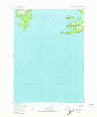 Blying Sound D-4 Alaska Historical topographic map, 1:63360 scale, 15 X 15 Minute, Year 1950