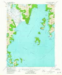 Blying Sound D-7 Alaska Historical topographic map, 1:63360 scale, 15 X 15 Minute, Year 1950