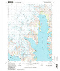 Blying Sound D-8 Alaska Historical topographic map, 1:63360 scale, 15 X 15 Minute, Year 1951