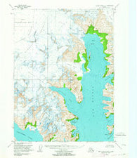 Blying Sound D-8 Alaska Historical topographic map, 1:63360 scale, 15 X 15 Minute, Year 1951