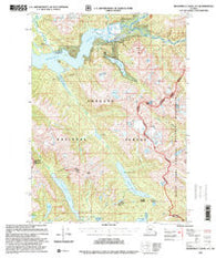 Bradfield Canal A-1 Alaska Historical topographic map, 1:63360 scale, 15 X 15 Minute, Year 1997