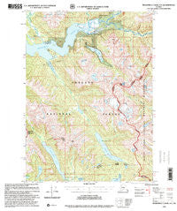 Bradfield Canal A-1 Alaska Historical topographic map, 1:63360 scale, 15 X 15 Minute, Year 1997