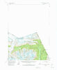 Bradfield Canal A-1 Alaska Historical topographic map, 1:63360 scale, 15 X 15 Minute, Year 1955