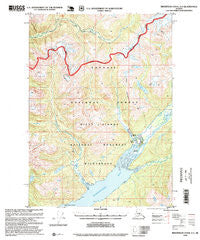 Bradfield Canal A-4 Alaska Historical topographic map, 1:63360 scale, 15 X 15 Minute, Year 1995