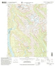 Bradfield Canal B-6 Alaska Historical topographic map, 1:63360 scale, 15 X 15 Minute, Year 2000
