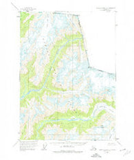 Bradfield canal A-2 Alaska Historical topographic map, 1:63360 scale, 15 X 15 Minute, Year 1955