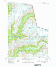 Bradfield canal A-2 Alaska Historical topographic map, 1:63360 scale, 15 X 15 Minute, Year 1955