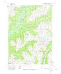 Bradfield canal A-3 Alaska Historical topographic map, 1:63360 scale, 15 X 15 Minute, Year 1955