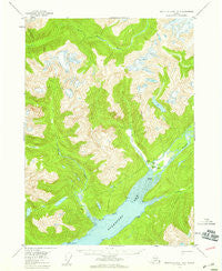 Bradfield canal A-4 Alaska Historical topographic map, 1:63360 scale, 15 X 15 Minute, Year 1955