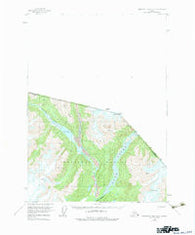 Bradfield canal B-3 Alaska Historical topographic map, 1:63360 scale, 15 X 15 Minute, Year 1955
