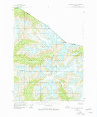 Bradfield canal B-4 Alaska Historical topographic map, 1:63360 scale, 15 X 15 Minute, Year 1955