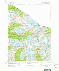 Bradfield canal B-4 Alaska Historical topographic map, 1:63360 scale, 15 X 15 Minute, Year 1955