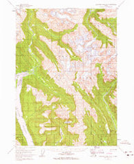 Bradfield canal B-6 Alaska Historical topographic map, 1:63360 scale, 15 X 15 Minute, Year 1955