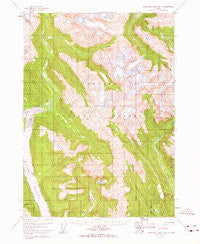 Bradfield canal B-6 Alaska Historical topographic map, 1:63360 scale, 15 X 15 Minute, Year 1955
