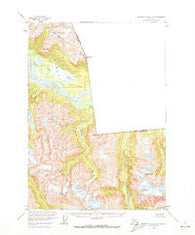 Bradfield canal C-6 Alaska Historical topographic map, 1:63360 scale, 15 X 15 Minute, Year 1955