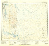 Candle Alaska Historical topographic map, 1:250000 scale, 1 X 3 Degree, Year 1951