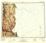Candle Alaska Historical topographic map, 1:250000 scale, 1 X 3 Degree, Year 1951