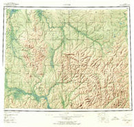 Candle Alaska Historical topographic map, 1:250000 scale, 1 X 3 Degree, Year 1955