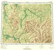 Candle Alaska Historical topographic map, 1:250000 scale, 1 X 3 Degree, Year 1955