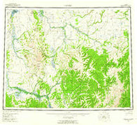 Candle Alaska Historical topographic map, 1:250000 scale, 1 X 3 Degree, Year 1955
