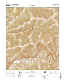 Candle A-3 NE Alaska Current topographic map, 1:25000 scale, 7.5 X 7.5 Minute, Year 2014