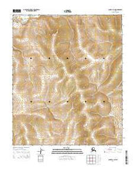 Candle A-4 NE Alaska Current topographic map, 1:25000 scale, 7.5 X 7.5 Minute, Year 2014
