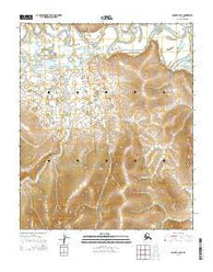 Candle A-5 SE Alaska Current topographic map, 1:25000 scale, 7.5 X 7.5 Minute, Year 2014