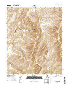 Candle B-4 NE Alaska Current topographic map, 1:25000 scale, 7.5 X 7.5 Minute, Year 2014