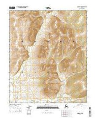 Candle B-4 SE Alaska Current topographic map, 1:25000 scale, 7.5 X 7.5 Minute, Year 2014