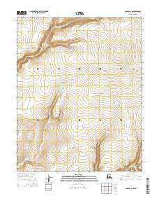Candle D-2 NW Alaska Current topographic map, 1:25000 scale, 7.5 X 7.5 Minute, Year 2014