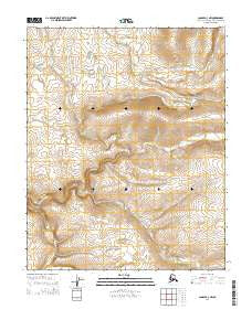 Candle D-3 NW Alaska Current topographic map, 1:25000 scale, 7.5 X 7.5 Minute, Year 2014