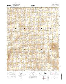 Candle D-4 NW Alaska Current topographic map, 1:25000 scale, 7.5 X 7.5 Minute, Year 2014