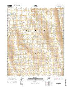 Candle D-6 NE Alaska Current topographic map, 1:25000 scale, 7.5 X 7.5 Minute, Year 2014