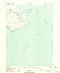 Cape Mendenhall D-2 Alaska Historical topographic map, 1:63360 scale, 15 X 15 Minute, Year 1952