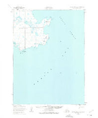 Cape Mendenhall D-2 Alaska Historical topographic map, 1:63360 scale, 15 X 15 Minute, Year 1952