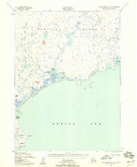 Cape Mendenhall D-3 Alaska Historical topographic map, 1:63360 scale, 15 X 15 Minute, Year 1952