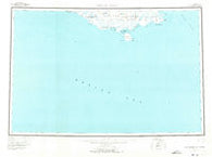 Cape Mendenhall Alaska Historical topographic map, 1:250000 scale, 1 X 3 Degree, Year 1952