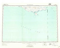Cape Mendenhall Alaska Historical topographic map, 1:250000 scale, 1 X 3 Degree, Year 1952