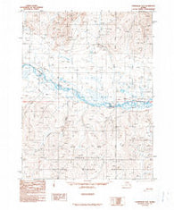 Chandalar A-2 Alaska Historical topographic map, 1:63360 scale, 15 X 15 Minute, Year 1990