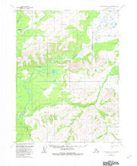Chandalar A-6 Alaska Historical topographic map, 1:63360 scale, 15 X 15 Minute, Year 1970