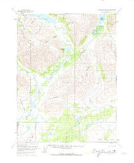 Chandalar B-5 Alaska Historical topographic map, 1:63360 scale, 15 X 15 Minute, Year 1971