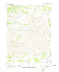 Chandalar B-6 Alaska Historical topographic map, 1:63360 scale, 15 X 15 Minute, Year 1971