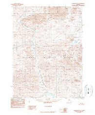 Chandalar D-1 Alaska Historical topographic map, 1:63360 scale, 15 X 15 Minute, Year 1990