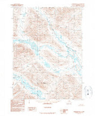 Chandalar D-3 Alaska Historical topographic map, 1:63360 scale, 15 X 15 Minute, Year 1990