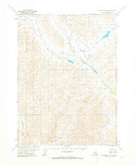Chandalar D-5 Alaska Historical topographic map, 1:63360 scale, 15 X 15 Minute, Year 1971