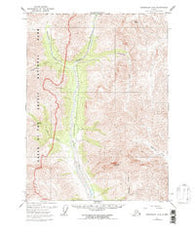 Chandalar D-6 Alaska Historical topographic map, 1:63360 scale, 15 X 15 Minute, Year 1971