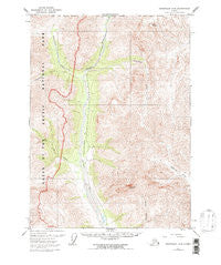 Chandalar D-6 Alaska Historical topographic map, 1:63360 scale, 15 X 15 Minute, Year 1971