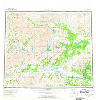 Chandalar Alaska Historical topographic map, 1:250000 scale, 1 X 3 Degree, Year 1956