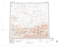 Chandler Lake Alaska Historical topographic map, 1:250000 scale, 1 X 3 Degree, Year 1956